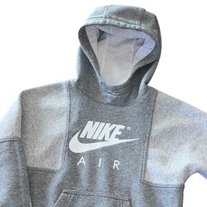 Nike Air Fleece Pullover Hoodie “Get Over Your Fear Of Heights” Big Kids Size M